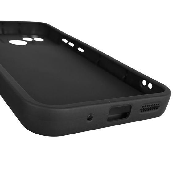 Чохол силіконовий оригінальний Soft Touch з 3D принтом кумедний тед ведмідик для Xiaomi Redmi 10C чорний (Повний захист камери) 0048838 фото