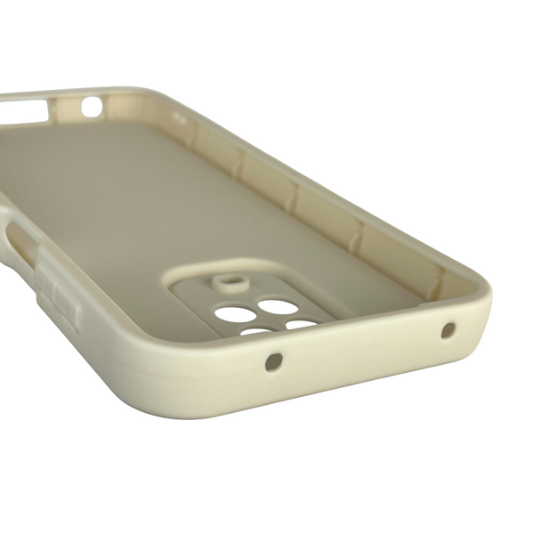 Чохол силіконовий Soft Touch з 3D принтом Майнкрафт для Xiaomi Redmi Note 9s молочний (Повний захист камери) 0041684 фото
