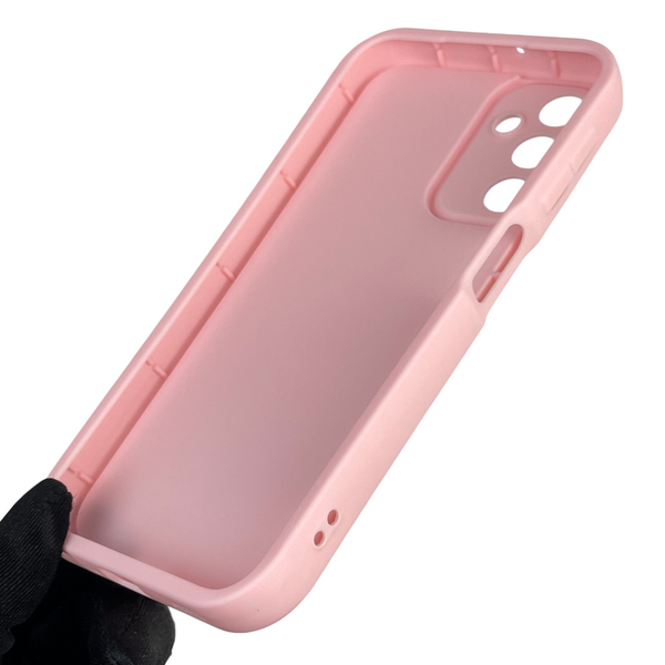 Чохол силіконовий Soft Touch з 3D принтом для Samsung Galaxy A24 (SM-A245F) рожевий (Повний захист камери) 0041961 фото