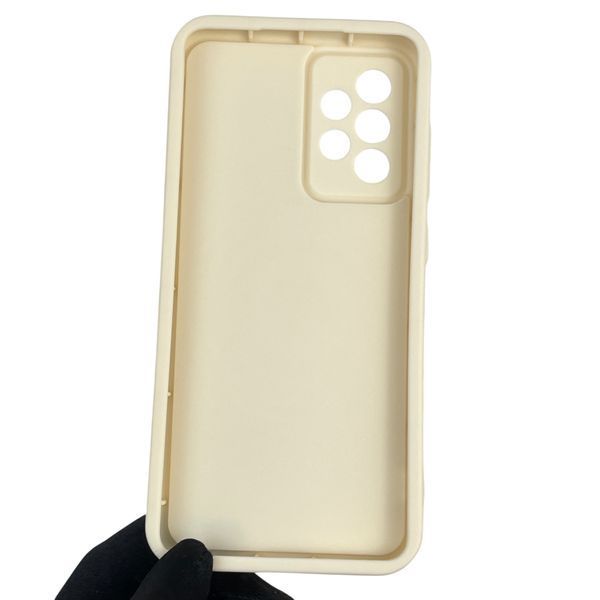 Чохол силіконовий оригінальний Soft Touch з 3D принтом чарівна мінні маус для Samsung Galaxy A52s (SM-A528F) молочний (Повний захист камери) 0049824 фото