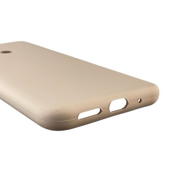 Чехол для Xiaomi Redmi 10C силиконовый с микрофиброй нескользящий на сяоми редми 10с пудровый 0032559 фото