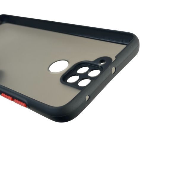 Чохол для телефона Xiaomi Redmi Note 9 с 3D принтом бантиків із захистом камери на сяомі редмі нот 9 чорний 0033632 фото