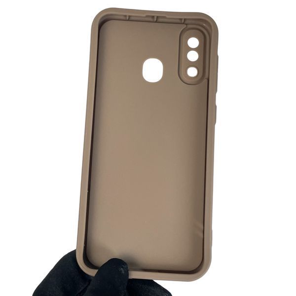Чехол силиконовый Soft Touch с 3D принтом волшебной минни маус для Samsung Galaxy A20 (SM-A205F) коричневый (Полная защита камеры) 0050282 фото