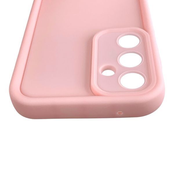 Чехол силиконовый Soft Touch для Samsung Galaxy S23 FE розовый (Полная защита камеры) 0054066 фото