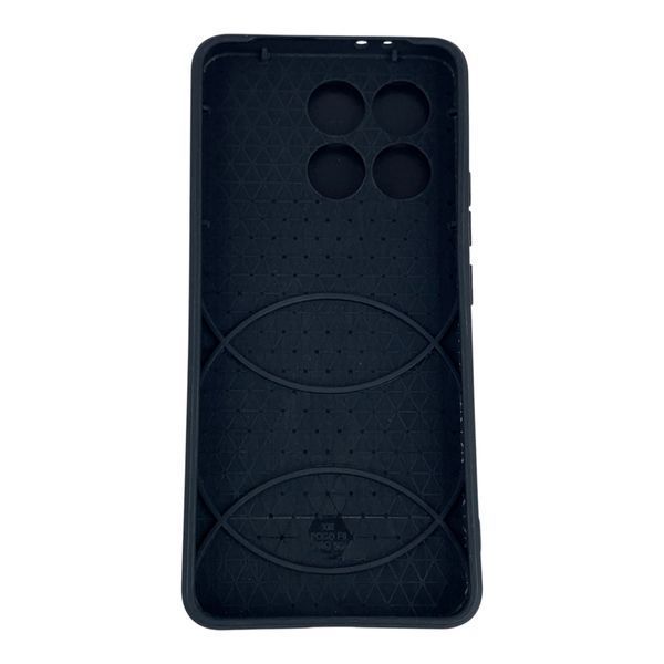Чохол протиударний для Xiaomi Poco F6 Pro з магнітною пластиною зі шторкою на камері чорний 0050817 фото