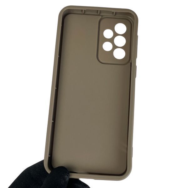 Чехол силиконовый Soft Touch с 3D принтом смешного теда мишки для Samsung Galaxy A33 5G (SM-A336) коричневый (Полная защита камеры) 0049196 фото