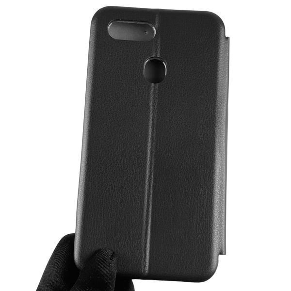 Чохол-книжка для OPPO A5S з підставкою на опопі а5с чорна 0008375 фото