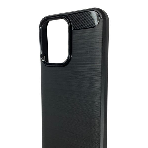 Чехол для Oppo Reno 15F 5G черный карбон (карбон, противоударный) 0060048 фото