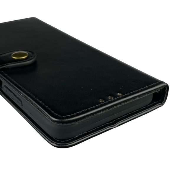 Чохол-книжка для TECNO Spark 9 Pro (KH7n) з магнітною застібкою з підставкою на техно спарк 9 про чорна 0011979 фото
