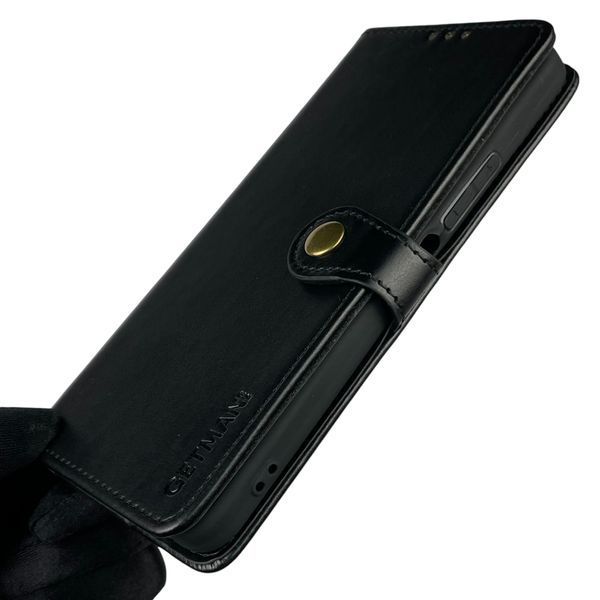 Чохол-книжка для TECNO Spark 9 Pro (KH7n) з магнітною застібкою з підставкою на техно спарк 9 про чорна 0011979 фото