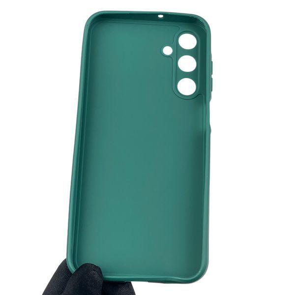 Чехол для Samsung Galaxy A25 5G (SM-A256B) с квадратными гранями с защитой камеры на самсунг а25 зелёный 0012580 фото
