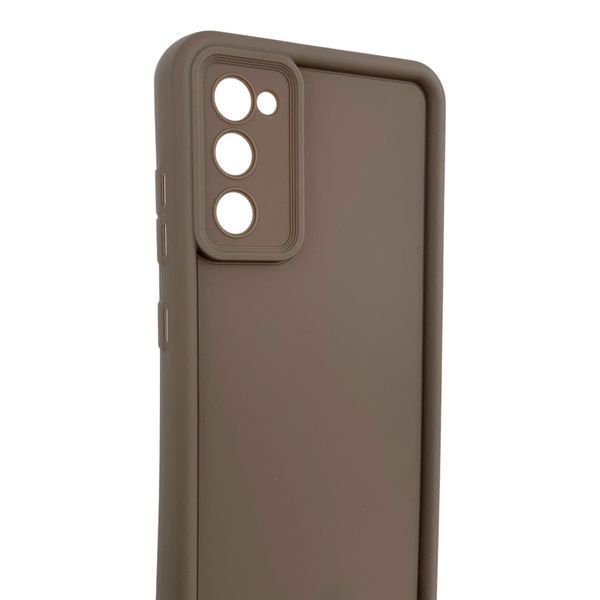 Чехол силиконовый Soft Touch для Samsung Galaxy S20 FE коричневый (Полная защита камеры) 0054021 фото