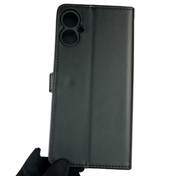 Чохол-книжка для TECNO Spark 9 Pro (KH7n) з магнітною застібкою з підставкою на техно спарк 9 про чорна 0011979 фото
