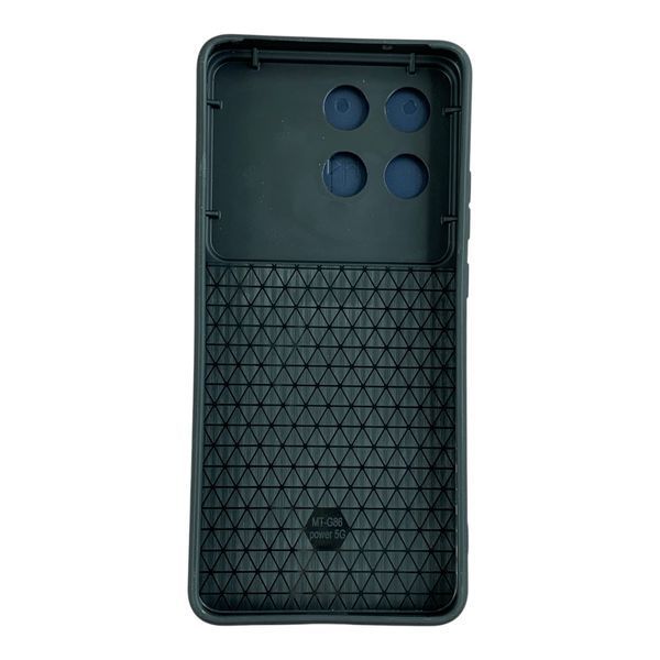 Чехол со шторкой камеры для Motorola G86 Power 5G синий (противоударный, кольцо в авто) 0059856 фото