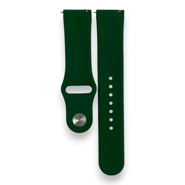 Ремінець силіконовий 20 мм для Garmin Forerunner 55 зелений 0054931 фото