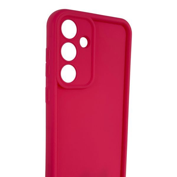 Чехол силиконовый Soft Touch для Samsung Galaxy S25 Plus малиновый (Полная защита камеры) 0054172 фото