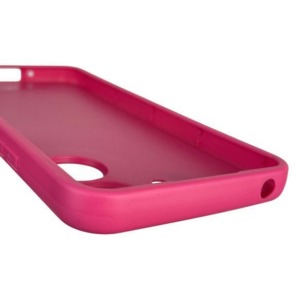 Чехол силиконовый оригинальный Soft Touch с 3D принтом волшебной минни маус для Xiaomi Poco C65 малиновый (Полная защита камеры) 0049974 фото