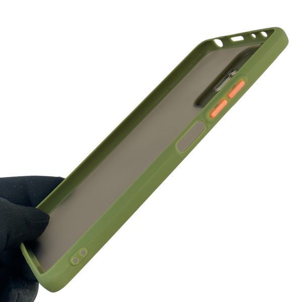 Чохол для телефона Xiaomi Redmi Note 10 Pro 4G з високими бортами із захистом камери на сяомі редмі нот 10 про 4г зелений 0026244 фото