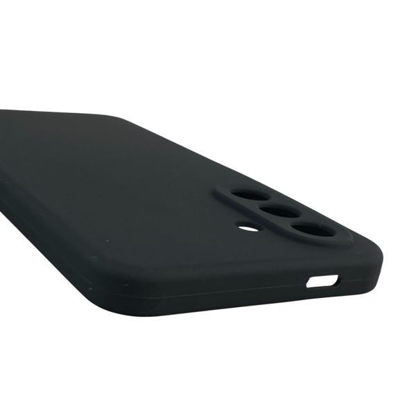 Чохол для Samsung Galaxy A36 5G (SM-A366U) силіконовий з мікрофіброю нековзний на самсунг а36 5г чорний 0031963 фото