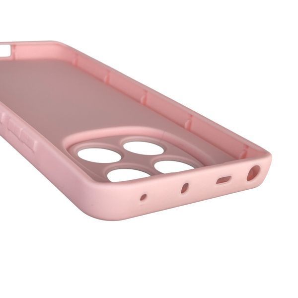 Чохол силіконовий оригінальний Soft Touch з 3D принтом злого кота для Xiaomi Redmi Note 14 Pro 4G рожевий (Повний захист камери) 0046866 фото