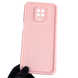Чехол силиконовый Soft Touch для Xiaomi Redmi Note 9s розовый (Полная защита камеры) 0040074 фото 1