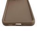 Чехол силиконовый Soft Touch для Samsung Galaxy S20 FE коричневый (Полная защита камеры) 0054021 фото 6