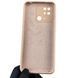 Чехол для Xiaomi Redmi 10C силиконовый с микрофиброй нескользящий на сяоми редми 10с пудровый 0032559 фото 2