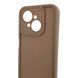 Чохол силіконовий Soft Touch для Tecno Spark Go 1 (KL1) коричневий (Повний захист камери) 0054460 фото 4