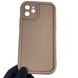 Чохол силіконовий Soft Touch для Apple iPhone 12 коричневий (Повний захист камери) 0039353 фото 1