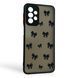 Чехол для телефона Samsung Galaxy A23 4G (SM-A235F) с 3D принтом бантиков с высокими бортами на самсунг а23 черный 0033531 фото 1