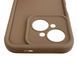 Чохол силіконовий Soft Touch для Tecno Spark Go 1 (KL1) коричневий (Повний захист камери) 0054460 фото 5