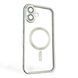 Чехол для Apple iPhone 16 Plus с линзами на камере с MagSafe на айфон 16 плюс серебряный 0034418 фото 1