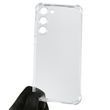 Чехол для Samsung Galaxy S23 Plus SM-S916B с бронь углами выше экрана на самсунг с23 плюс прозрачный 0002363 фото