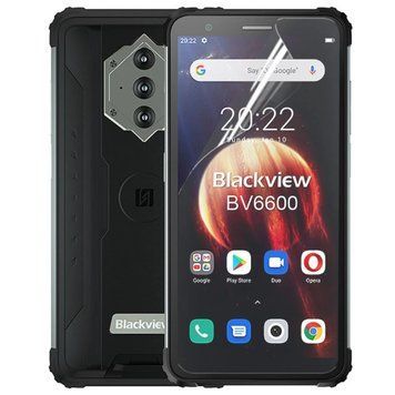 Плёнка гидрогелевая для Blackview BV6600E МАТОВАЯ на блеквью БВ6600е прозрачная 0004693 фото