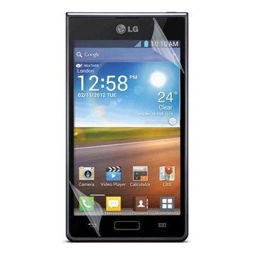 Плёнка гидрогелевая для LG Optimus L7 глянцевая на лг оптимус л7 прозрачная 0010021 фото