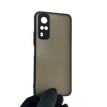 Чехол для телефона Vivo Y51 с высокими бортами с защитой камеры на виво у51 черный 0026154 фото