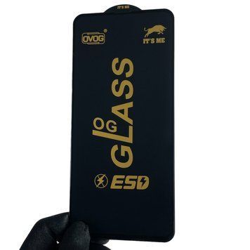 Защитное стекло для телефона 6D OG Huawei P Smart Z противоударное на хуавей п смарт з чёрное 0002593 фото