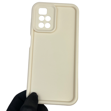 Чохол силіконовий Soft Touch для Xiaomi Redmi 10 молочний (Повний захист камери) 0039782 фото