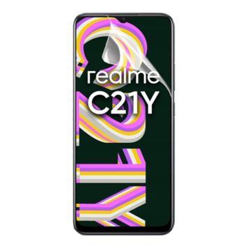 Плівка гідрогелева для Realme C21Y МАТОВА протиударна на реалмі с21у прозора 0003734 фото