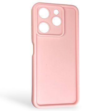 Чехол силиконовый Soft Touch для TECNO Spark 10 Pro (KI7) розовый (Полная защита камеры) 0044069 фото
