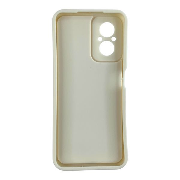 Чехол силиконовый Soft Touch с 3D принтом для Realme C67 4G молочный (Полная защита камеры) 0057536 фото