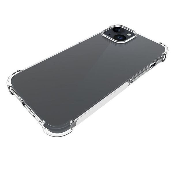Прозрачный чехол для Apple iPhone 15 с углами-амортизаторами с защитой камеры противоударный (эпл айфон 15) 0061370 фото