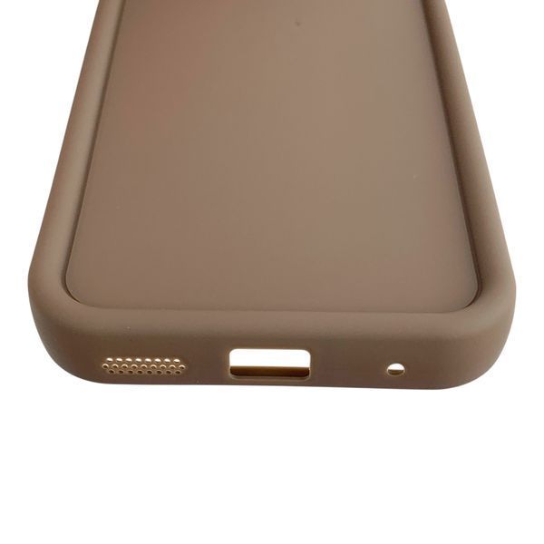 Чохол силіконовий Soft Touch для Motorola G20 коричневий (Повний захист камери) 0054354 фото