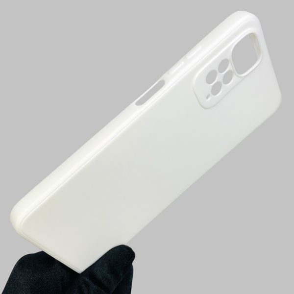 Чохол для Xiaomi Redmi Note 11S із квадратними гранями із захистом камери на сяомі редмі нот 11с білий 0001504 фото
