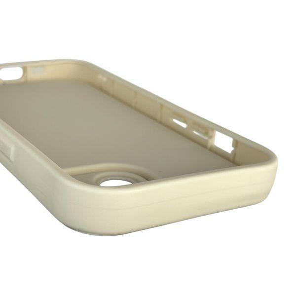 Чехол силиконовый оригинальный Soft Touch с 3D принтом мема сибу для Apple iPhone 13 молочный (Полная защита камеры) 0047301 фото