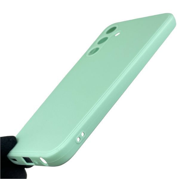 Чехол для Samsung Galaxy A25 5G (SM-A256B) с квадратными гранями с защитой камеры на самсунг а25 мятный 0012581 фото
