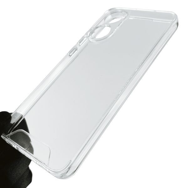 Чохол для Oppo A78 4G щільний з металевимі кнопкамі на оппо а78 4г прозорий 0002296 фото