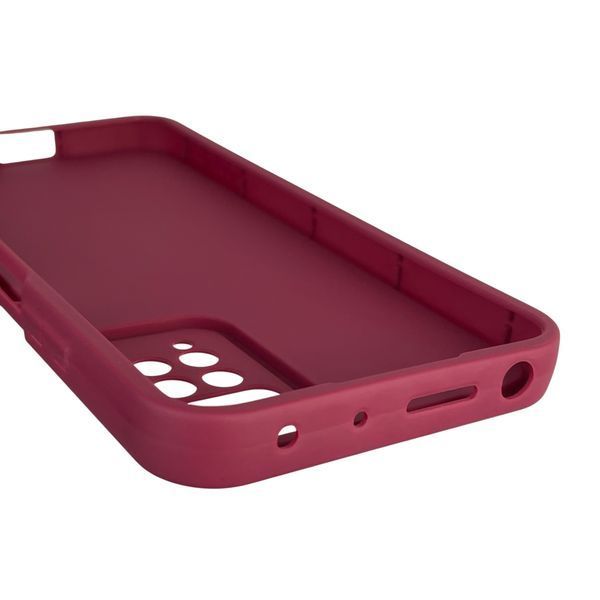 Чехол силиконовый оригинальный Soft Touch с 3D принтом мема сибу для Xiaomi Redmi Note 12 Pro бордовый (Полная защита камеры) 0047903 фото