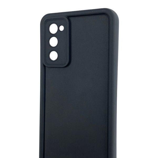 Чехол силиконовый Soft Touch для Samsung Galaxy S20 FE черный (Полная защита камеры) 0054022 фото