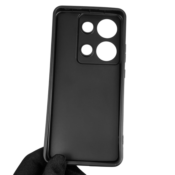 Чохол силіконовий Soft Touch з 3D принтом Майнкрафт для Xiaomi Redmi Note 13 Pro 4G чорний (Повний захист камери) 0041620 фото